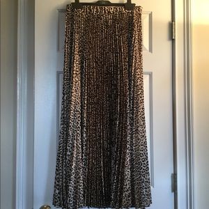 Chico's Animal Print Maxi Skirt